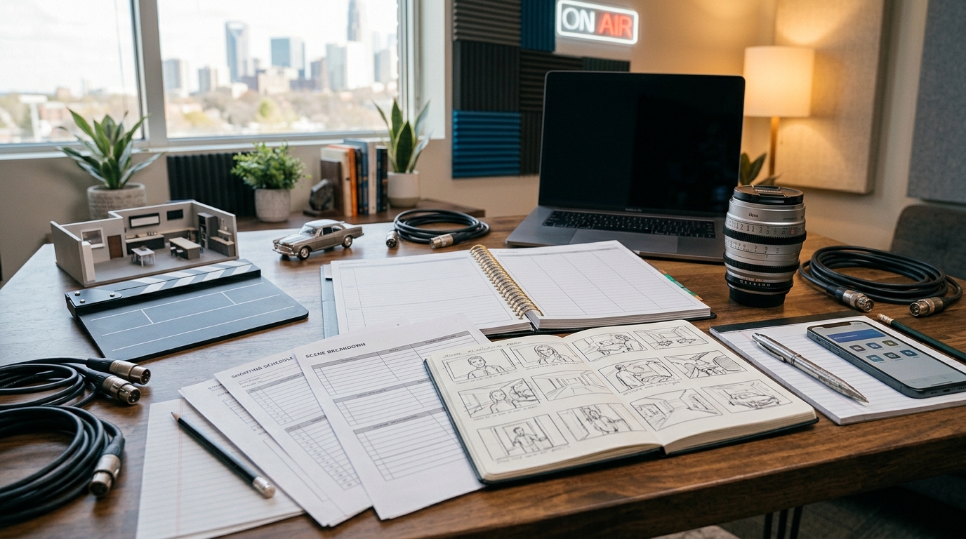 The Complete Pre-Production Checklist for a Commercial Shoot
