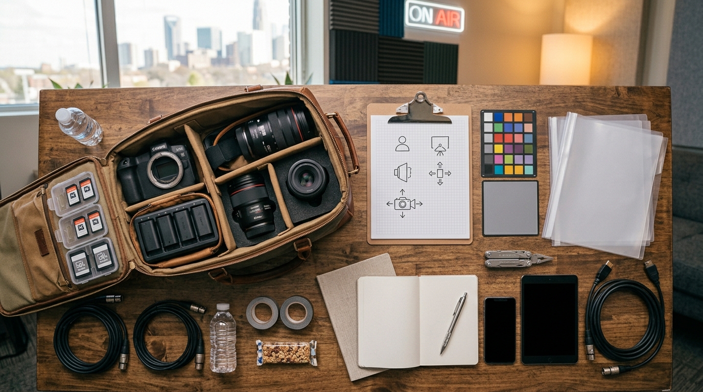 First Time in a Studio? How to Prepare for Your Shoot Day