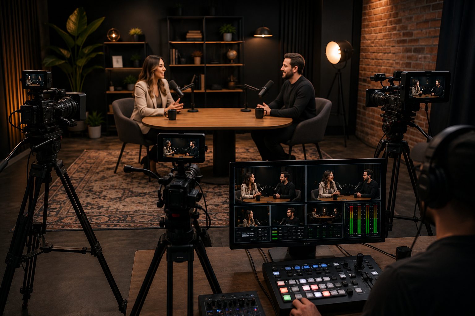 The Multi-Camera Podcast: How to Produce Video Podcasts That Look Broadcast-Quality