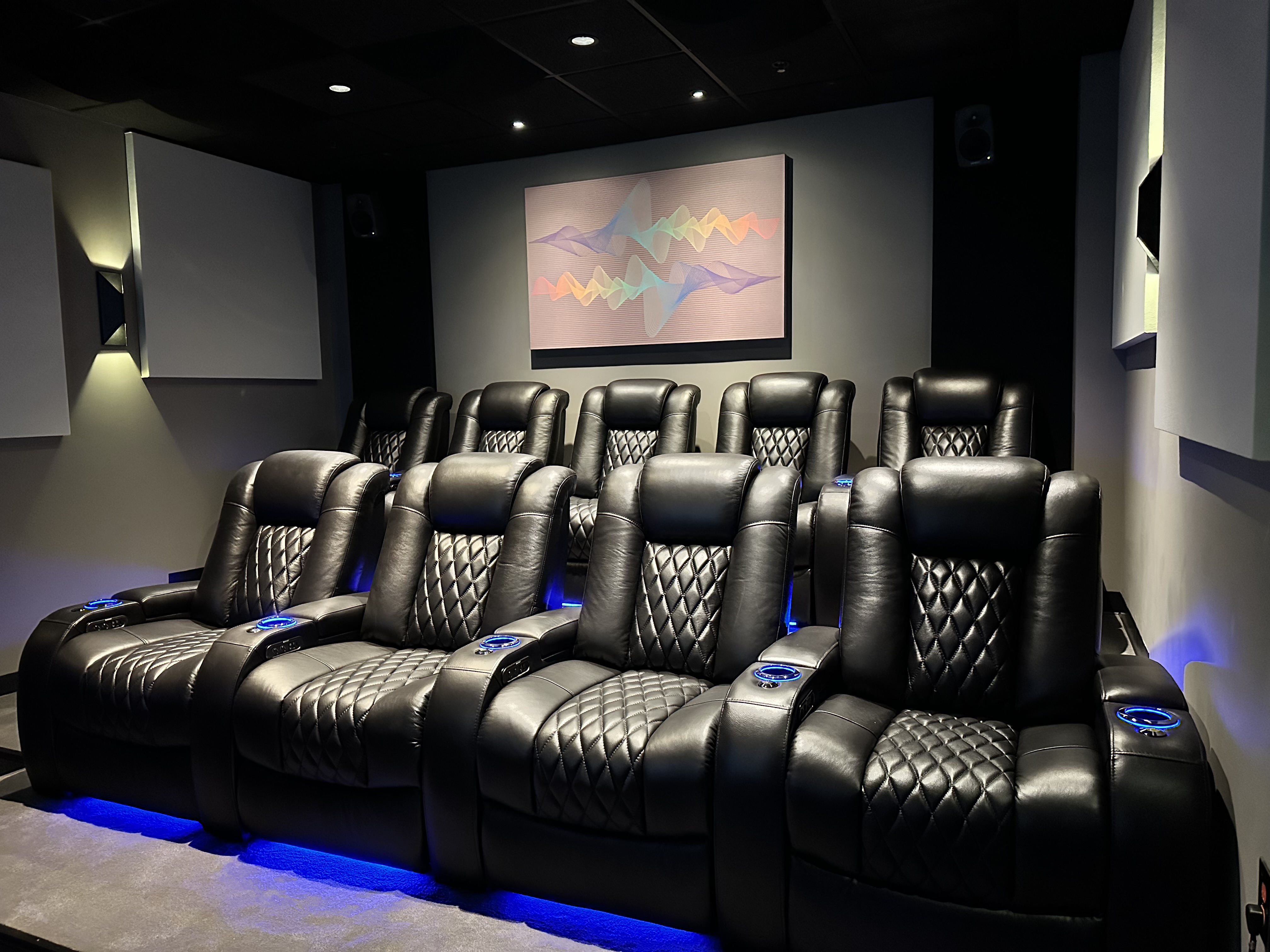 Screening Room at Imagicomm Studios Charlotte